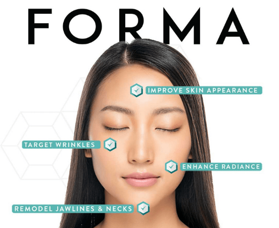 Forma remodeling Radiofrequency skin rejuvenation